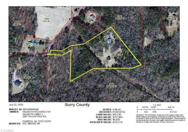 Photo 48 of Sale Pending at 415 Benge Dr, Elkin, NC 28621 | MLS# 1233052 | Listing updated on 2026-08-31