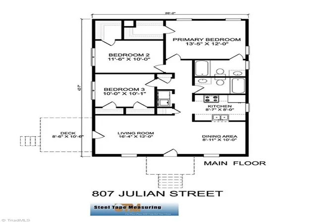 2nd image of 807 Julian St, Greensboro, NC 27405 | MLS# 1225699