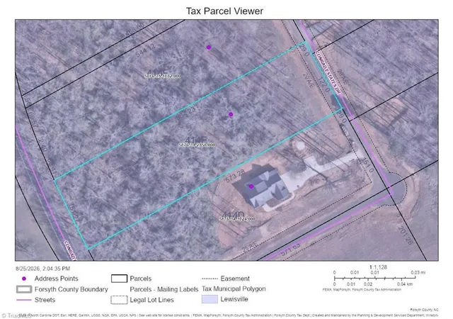 Photo 2 of Land for sale at 8013 Conrad Estates Dr, Lewisville, NC 27023 | MLS# 1233344 | Listing updated on 2026-09-01