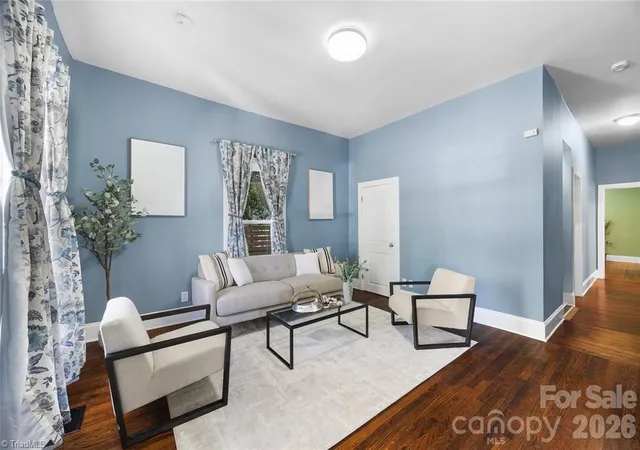 Photo 3 of Single family home for sale at 1108 Pegram St, Charlotte, NC 28205 | MLS# 1224146 | Listing updated on 2026-10-07