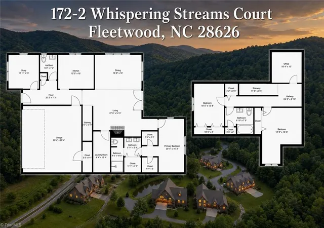 Photo 50 of Single family home for sale at 172 Whispering Streams Dr, Fleetwood, NC 28626 | MLS# 1231038 | Listing updated on 2026-08-12