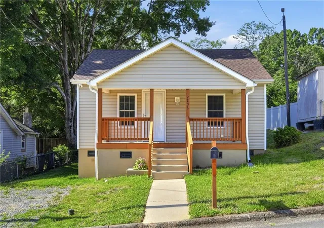 Photo 1 of Single family home for sale at 2206 Dunbar St, Winston Salem, NC 27105 | MLS# 1221700 | Listing updated on 2026-07-24