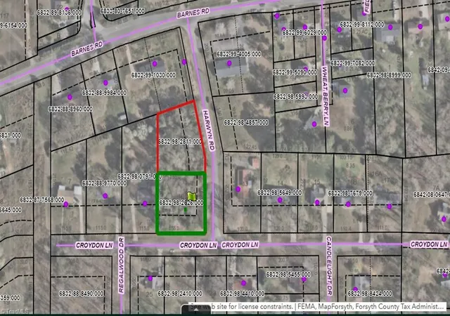 Photo 1 of Land for sale at 0 Harwyn Rd, Winston Salem, NC 27105 | MLS# 1225822 | Listing updated on 2026-06-26
