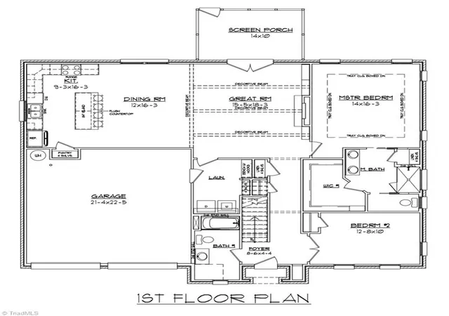 2nd image of 128 Shady Brook Ln, Lewisville, NC 27023 | MLS# 1231540