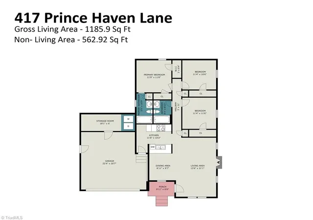 32nd image of 417 Prince Haven Ln, Kernersville, NC 27284 | MLS# 1227248