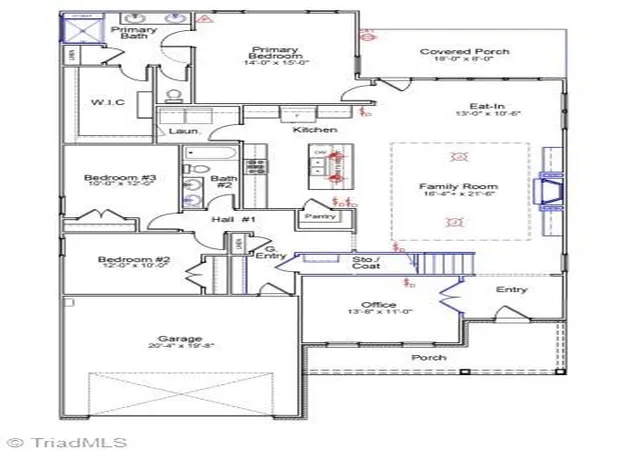 Photo 2 of Single family home for sale at 1288 Crk Knoll Dr, Lewisville, NC 27023 | MLS# 1214133 | Listing updated on 2026-10-08