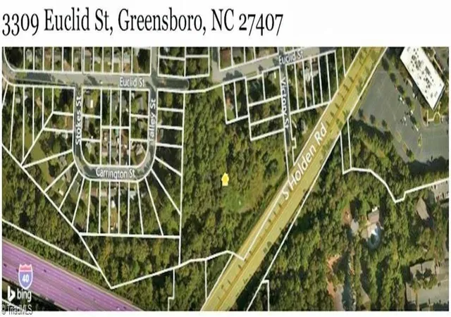 Photo 3 of Land for sale at 3309 Euclid St, Greensboro, NC 27407 | MLS# 1220155 | Listing updated on 2026-05-17