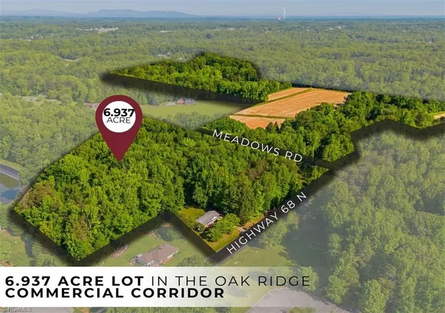Photo 1 of Land for sale at 8305 Meadows Rd, Oak Ridge, NC 27310 | MLS# 1180568 | Listing updated on 2026-05-29