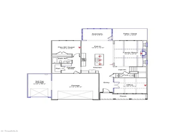 2nd image of 5606 Penguin Dr, Summerfield, NC 27358 | MLS# 1223611