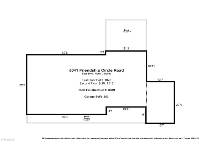 50th image of 5041 Friendship Circle Rd, East Bend, NC 27018 | MLS# 1225726