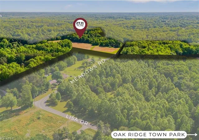 Photo 3 of Sale Pending at 8305 Meadows Rd #27+ acres, Oak Ridge, NC 27310 | MLS# 1180780 | Listing updated on 2026-04-17