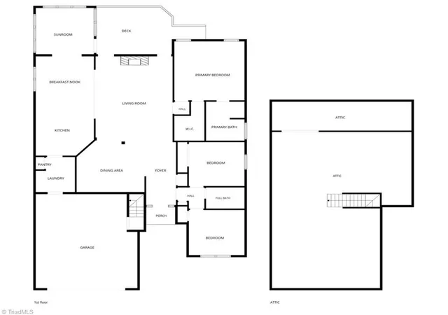Photo 3 of Single family home for sale at 233 Brooks Landing Dr, Winston Salem, NC 27106 | MLS# 1223398 | Listing updated on 2026-09-13
