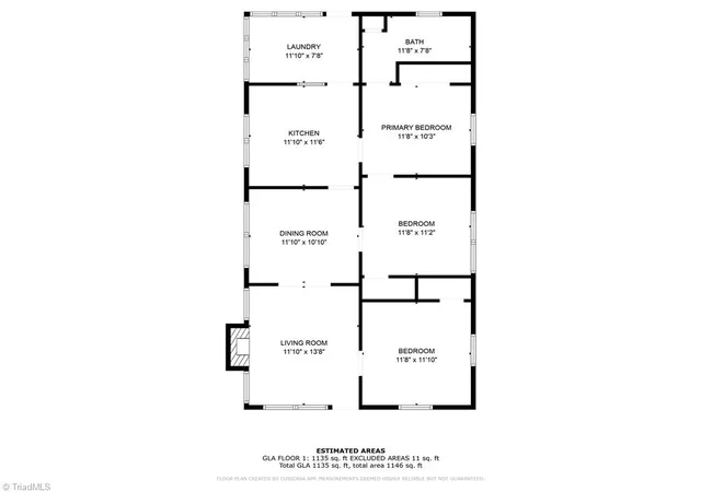 Photo 2 of Single family home for sale at 313 E King St, King, NC 27021 | MLS# 1176532 | Listing updated on 2026-07-10