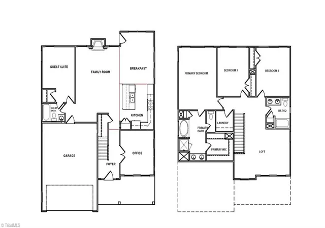 Photo 2 of Sale Pending at 2153 Castle Stone Ct, Kernersville, NC 27284 | MLS# 1218324 | Listing updated on 2026-09-28