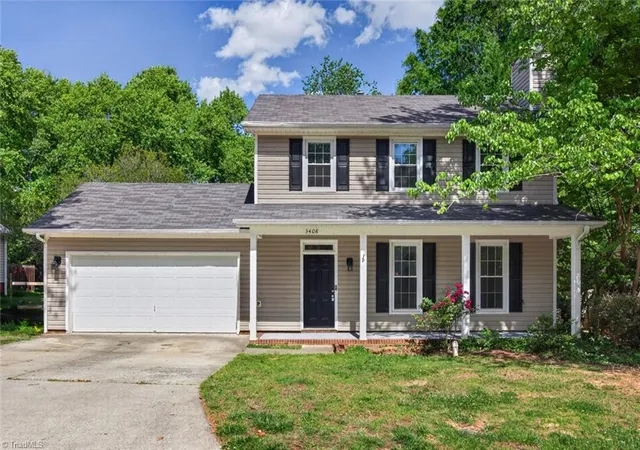 Photo 1 of Single family home for sale at 3408 Bent Crk Ct, Greensboro, NC 27410 | MLS# 1228398 | Listing updated on 2026-10-09