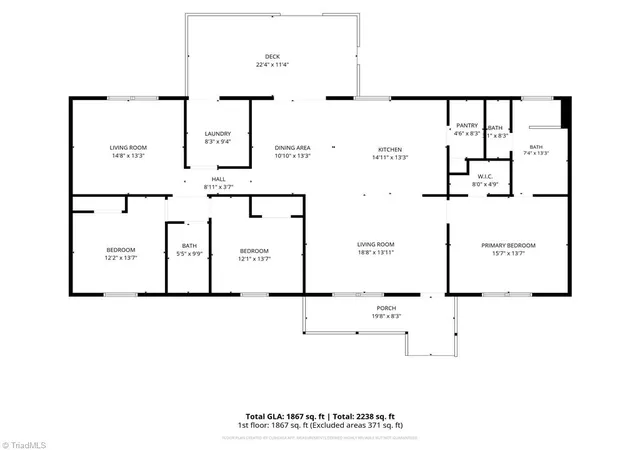30th image of 1500 Slate Rd, King, NC 27021 | MLS# 1230993