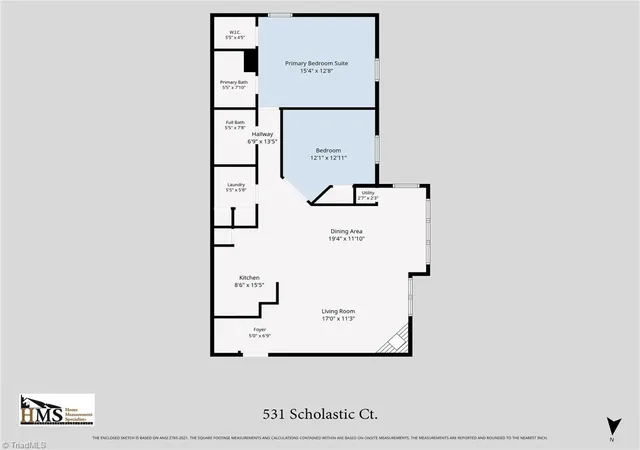 2nd image of 531 Scholastic Ct, Winston Salem, NC 27106 | MLS# 1231041