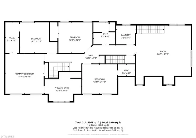 Photo 4 of Single family home for sale at 5401 Brekenwood Rd, Pleasant Garden, NC 27313 | MLS# 1222913 | Listing updated on 2026-09-11