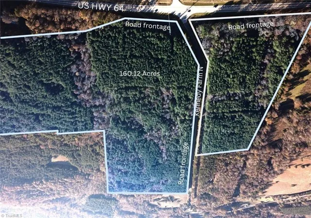 Photo 1 of Land for sale at 0 E Us Hwy 64, Trinity, NC 27370 | MLS# 1201055 | Listing updated on 2026-03-24