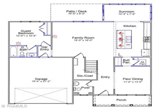 3rd image of 3016 Bayou St, Graham, NC 27253 | MLS# 1217362