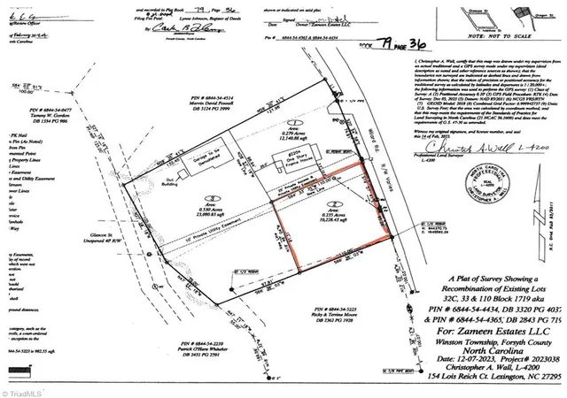 Homes for sale in Winston Salem, NC | Lot 2 Willard Rd, Winston Salem, NC 27107 | MLS# 1146546