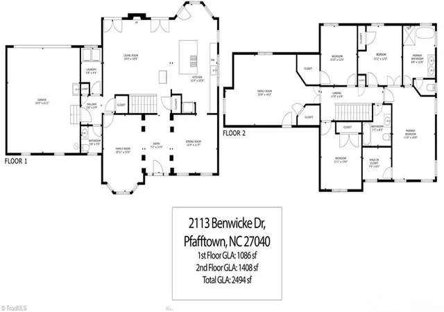 Homes for sale in Pfafftown, NC | 2113 Benwicke Dr, Pfafftown, NC 27040 | MLS# 1223926