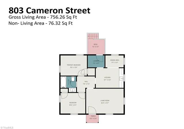 Homes for sale in Burlington, NC | 803 Cameron St, Burlington, NC 27215 | MLS# 1225953