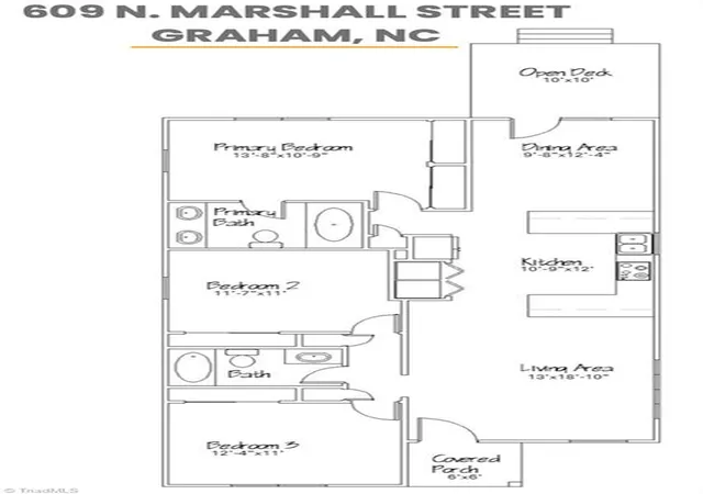 Homes for sale in Graham, NC | 609 N Marshall St, Graham, NC 27253 | MLS# 1203265