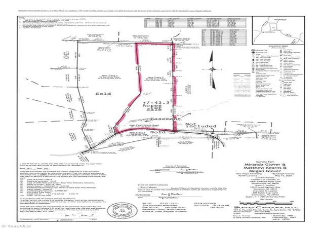 Photo 2 of Land for sale at 7250 High Pine Church Rd, Asheboro, NC 27205 | MLS# 1226019 | Listing updated on 2026-07-10