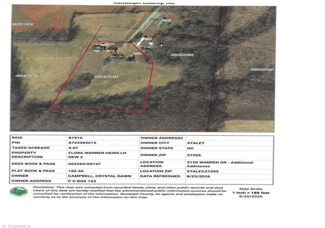 Photo 35 of Manufactured home for sale at 2118 And 2146 Warren Dr, Staley, NC 27355 | MLS# 1233639 | Listing updated on 2026-08-30
