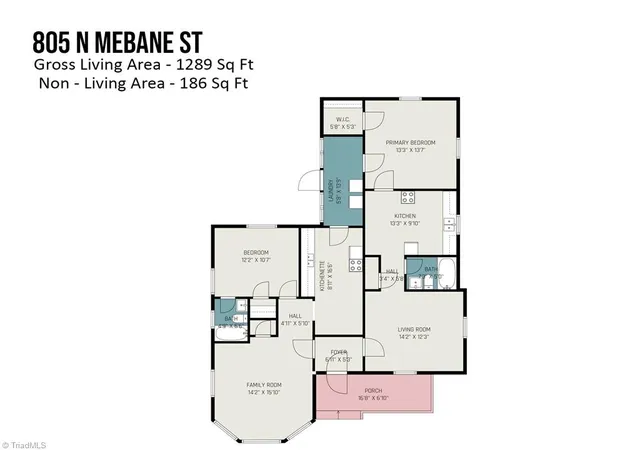 19th image of 805 N Mebane St #A & B, Burlington, NC 27217 | MLS# 1230120