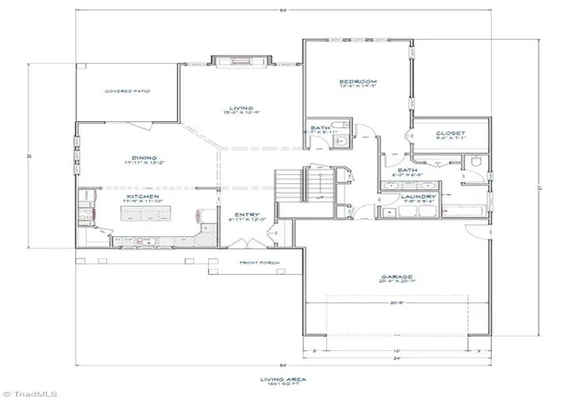 Photo 2 of Single family home for sale at 104 Cherokee Dr, Lexington, NC 27295 | MLS# 1208898 | Listing updated on 2026-02-13