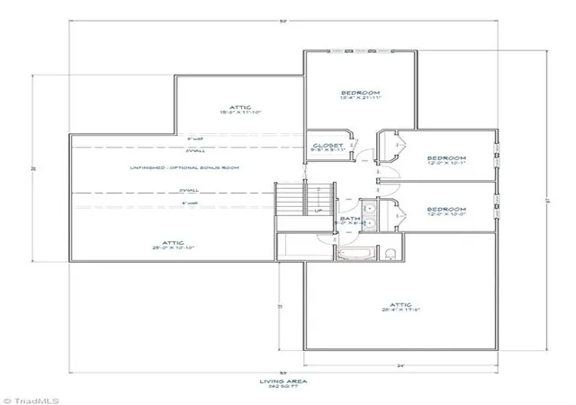 Photo 3 of Single family home for sale at 104 Cherokee Dr, Lexington, NC 27295 | MLS# 1208898 | Listing updated on 2026-02-13