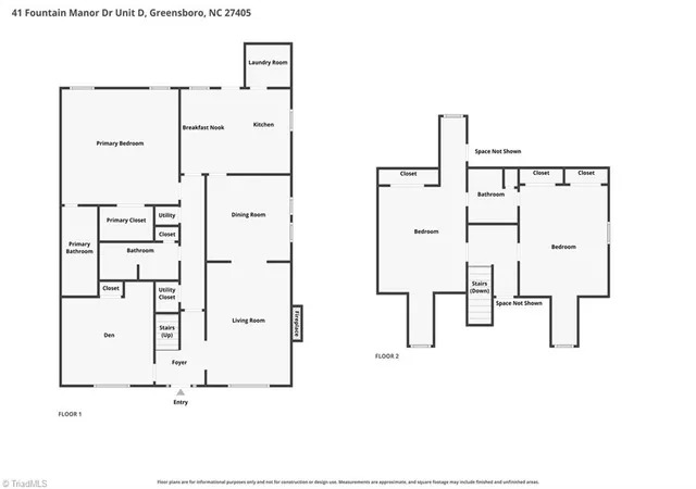 Photo 2 of Sale Pending at 41 Fountain Manor Dr #D, Greensboro, NC 27405 | MLS# 1230840 | Listing updated on 2026-09-11