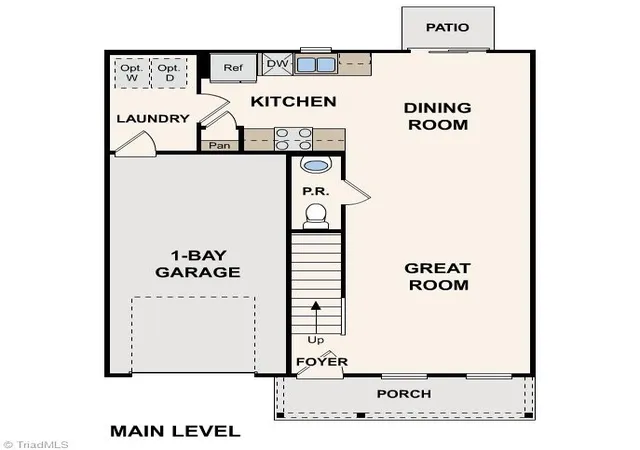 Photo 2 of Single family home for sale at 1924 Brightwood Landing Ln, Greensboro, NC 27405 | MLS# 1230934 | Listing updated on 2026-09-29