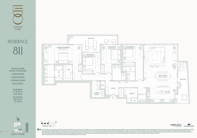 8th image of 1201 Ocean Ave #811, Asbury Park, NJ 07712 | MLS# 22521745