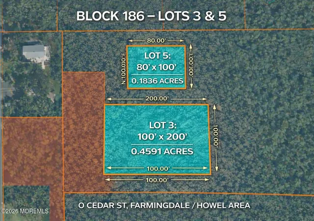 5th image of 0 Cedar St, Howell, NJ 07731 | MLS# 22602679