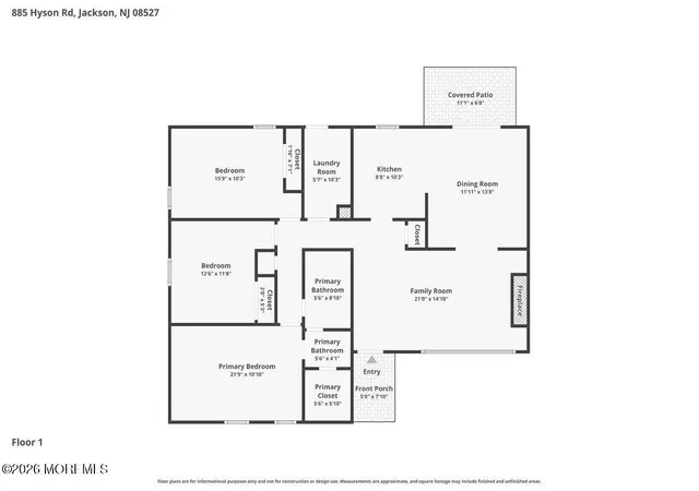 Homes for sale in Jackson, NJ | 885 Hyson Rd, Jackson, NJ 08527 | MLS# 22616936
