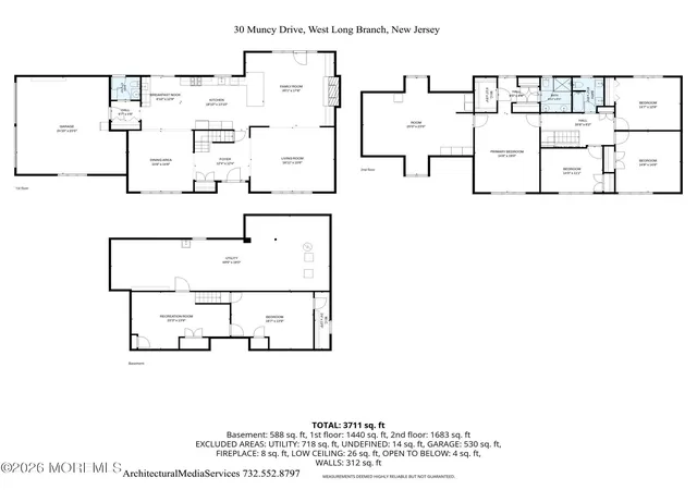 Homes for sale in West Long Branch, NJ | 30 Muncy Dr, West Long Branch, NJ 07764 | MLS# 22618110