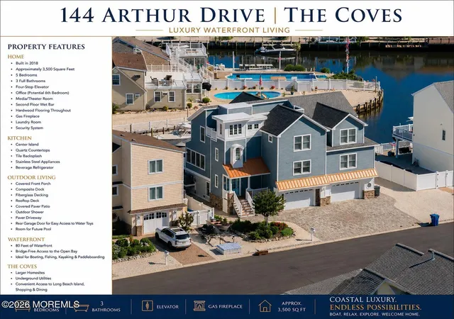 Homes for sale in Beach Haven West, NJ | 144 Arthur Dr, Beach Haven West, NJ 08050 | MLS# 22619270