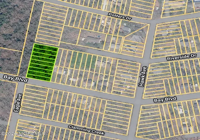 Photo 1 of Land for sale at 00 Eagle Ave, Bayville, NJ 08721 | MLS# 22633959 | Listing updated on 2026-10-29