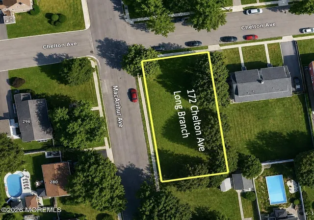 Photo 3 of Land for sale at 172 Chelton Ave, Long Branch, NJ 07740 | MLS# 22626510 | Listing updated on 2026-08-24