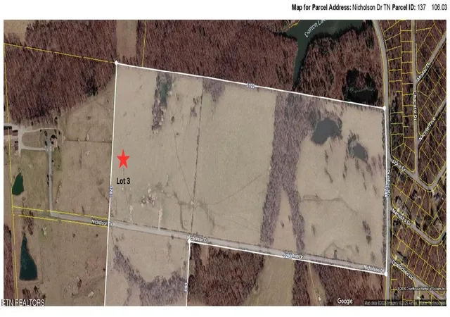 Photo 3 of Land for sale at Lot 3 Nicholson Dr, Crossville, TN 38572 | MLS# 1331549 | Listing updated on 2026-08-22