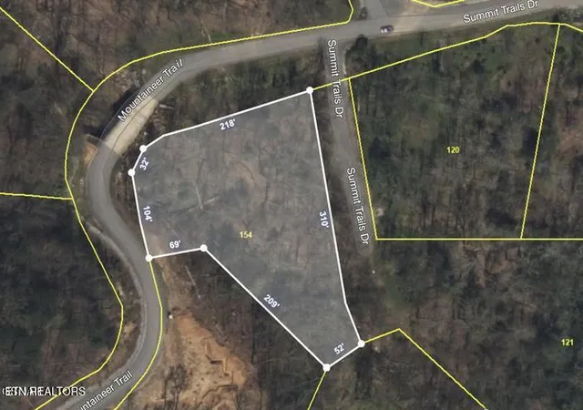 Photo 1 of Land for sale at 154 Summit Trails Dr, Sevierville, TN 37862 | MLS# 1338187 | Listing updated on 2026-06-30