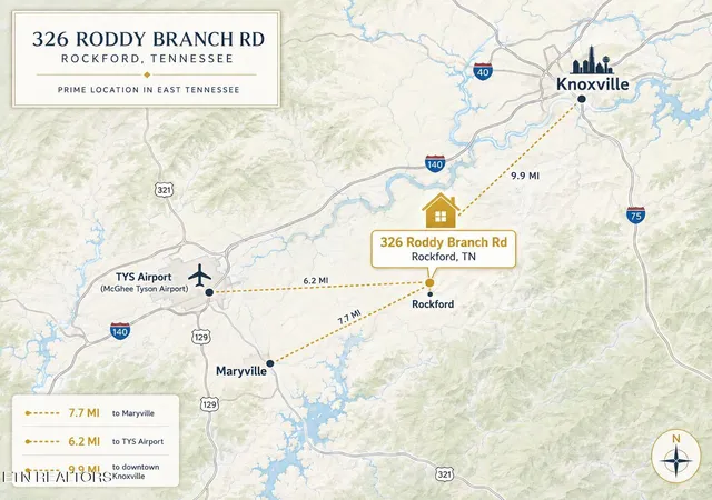 5th image of 326 Roddy Branch Rd, Rockford, TN 37853 | MLS# 1343836