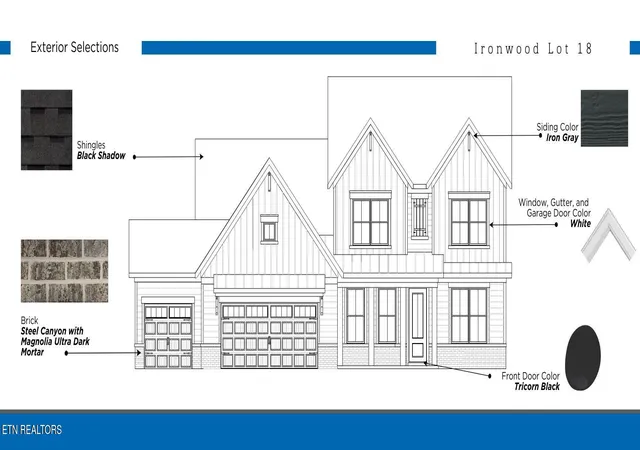 Photo 3 of Single family home for sale at Lot 18 White Sycamore Ln, Knoxville, TN 37932 | MLS# 1346863 | Listing updated on 2026-09-08