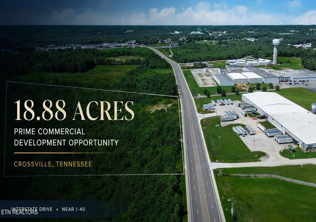 Photo 1 of Land for sale at Interstate Dr, Crossville, TN 38555 | MLS# 1353039 | Listing updated on 2026-08-27