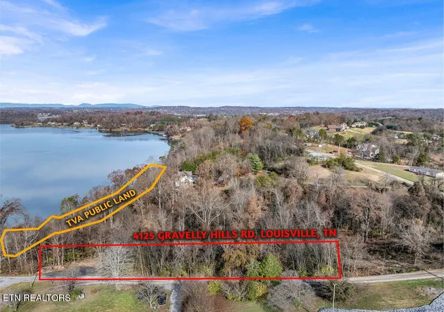 Photo 2 of Land for sale at 4125 Gravelly Hills Rd, Louisville, TN 37777 | MLS# 1353551 | Listing updated on 2026-09-23