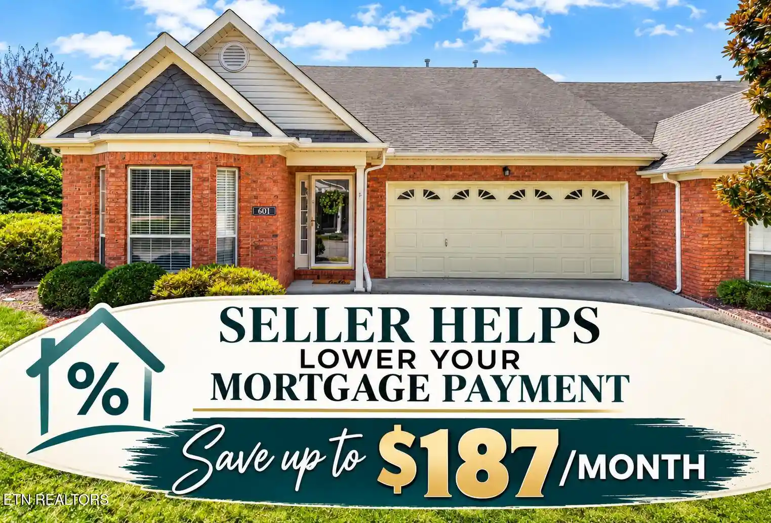 Listing Photo 1 - Condo for sale in 601 Applegate Ln located at 601 Applegate Ln, Farragut, TN 37934 - Unit 601 Applegate Ln