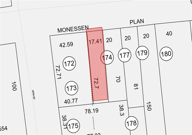 Photo 1 of Land for sale at 934 Knox Ave, Monessen, PA 15062 | MLS# 1733561 | Listing updated on 2025-12-24